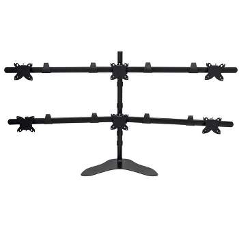 Monoprice Hex (6) Monitor Free Standing Desk Mount for 15~30in Monitors