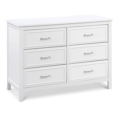 DaVinci Charlie 6-Drawer Double Dresser - White