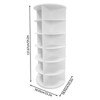 YIYIBYUS Rotating Shoe Rack Free Standing Shoe Organizer - 3 of 4