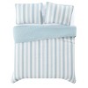 Truly Soft 3pc King Aiden Striped Quilt Set Blue - 2 of 4