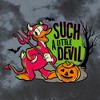 Men's Mickey & Friends Halloween Donald Duck Such a Little Devil T-Shirt - 2 of 4
