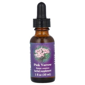Flower Essence Services Pink Yarrow, Flower Essence, 1 fl oz (30 ml) - 1 of 2