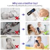 Baby Remote Shape Teether Toy Chew Toy,TV Remote Control Shape Teething Relief Baby Toys for Infants - 4 of 4