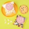 Big Dot of Happiness Pink Wedding Thank You Stickers and Clear Cookie Bags, Cellophane Treat Bags 4.25x7 IN for Candy or Baked Goods - 25 Count - 3 of 4