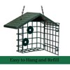 JCS Wildlife Single Suet Cage with Poly Lumber Roof - 2 of 4