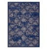 Vintage Area Rug Medallion Print Distressed Non Slip Non Shedding Floor Carpet, for Living Room, Bedroom - 3 of 4