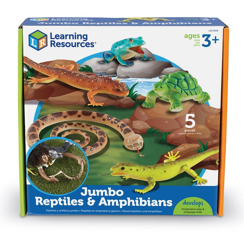 Learning Resources Jumbo Reptiles and Amphibians - 5pc, 5 of 6
