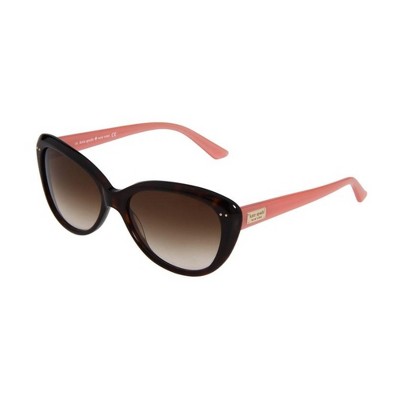 Kate Spade  JUH Womens Cat-Eye Sunglasses Tortoise Blush 55mm