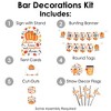 Big Dot of Happiness Fall Pumpkin - DIY Halloween or Thanksgiving Party Coffee Signs - Drink Bar Decorations Kit - 50 Pieces - 3 of 4