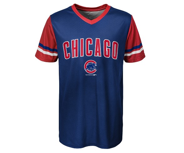 Mlb Chicago Cubs Boys' Pullover Jersey : Target