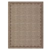 Modern Washable Living Room Rug, Bordered Printed Rug with Non-Slip Backing, Low Pile Stain Resistant Indoor Rug for Bedroom - 3 of 4
