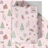 Pink Christmas Wrapping Paper for Girls, 4 Jumbo Sheets 28 x 40 Inches, Candy Cane Gift Wrap for Xmas Gifts, Birthdays & Winter Celebrations - 2 of 3