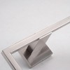 ChicFurnit Bathroom Towel Holder 5 Piece Accessories Set for Modern Design and Easy Installation, Silver, 24.3"*6.2"*3.3" - 4 of 4