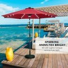 Ainfox 10ft Patio Umbrella  With 40 Led Lights - 2 of 4