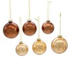 Kurt Adler 60-80 MM Shiny and Matte Gold and Bronze Mercury Glass Balls, 20-Piece Set - 3 of 4
