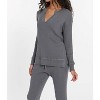 Women's Cabo Split Neck Top - LEIMERE - 2 of 3