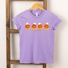 SmileyWorld Candy Corn Smiles - Youth Short Sleeve Graphic T-Shirt and Toddler Short Sleeve Graphic T-Shirt - 3 of 4