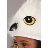 HalloweenCostumes.com One Size   Hedwig Plush Hat for Kids and Adults | Harry Potter Costume Accessory, Black/White/Yellow - 3 of 4
