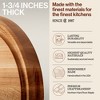 John Boos Block Wide Reversible Cutting/Carving Board with Juice Groove and Integrated Handles - 3 of 4