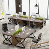 Tribesigns 63" Office Computer Desk, Executive Desk Workstation - 4 of 4