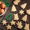 Hutzler 6-piece Yule Cheer Christmas Cookie Cutter Set, Includes Tree, Santa, Snowflake, Angel, Star, and Bell Shapes - 2 of 3