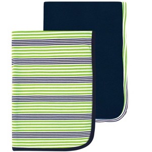 Yoga Sprout Baby Boy Cotton Swaddle Blankets, Turtle, One Size - 1 of 1