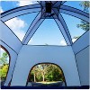 Cesicia 11 x 7 FT Red 6-Person Camping Tents with Top Rainfly, 4 Large Mesh Windows, Double Layer, Easy Set Up, Portable with Carry Bag - 4 of 4