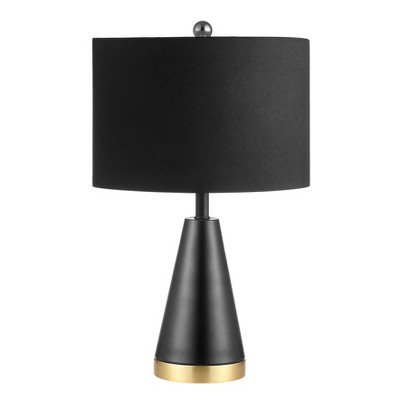 Penla Table Lamp - Black/Brass Gold - Safavieh