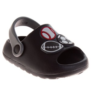 Josmo Shark Design Sandals Kids - Comfortable Outdoor Adventure Water Friendly Adjustable Strap Durable Tread (Toddler – Big Kid) - 1 of 4