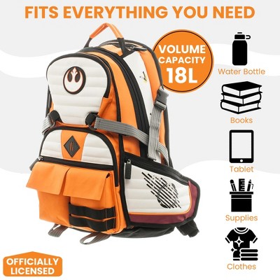 Star Wars Episode IV A New Hope Rebel Alliance Adult Travel Backpack — фото 3