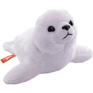 Wild Republic Pocketkins Eco Harp Seal Stuffed Animal, 5 Inches - 1 of 1