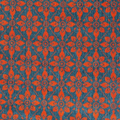 blue and red