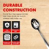 Chef Craft 13" Stainless Steel Slotted Spoon with Attractive Brushed Finish Handle - 3 of 4