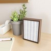 Holli Zollinger AEGEAN MULTI STRIPE Framed Mini Art Print - Society6 - 2 of 3