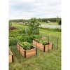 Gardeners Supply Company 6 Panel Critter Garden Fence with Gate | Outdoor Lawn Vegetable and Flower Garden Fencing with Metal Wall Panels Protection - 3 of 4
