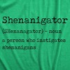 Mens Shenanigator T Shirt Funny St Patricks Day Party Parade Graphic Novelty Tee - Crazy Dog Men's T Shirt - 2 of 4