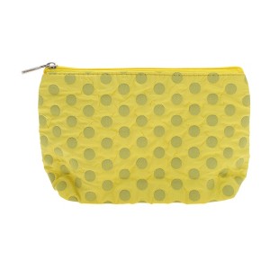 Unique Bargains convenient Rectangle Flat Dots Makeup Bag 1 Pc - 1 of 4