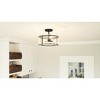 Fortress 3-Light Semi-Flush Mount Light - 2 of 4