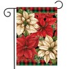 Briarwood Lane Garden Flag 12x18 For Outdoor Christmas Poinsettia For Christmas Garden Flag Flags For Outside - 2 of 4
