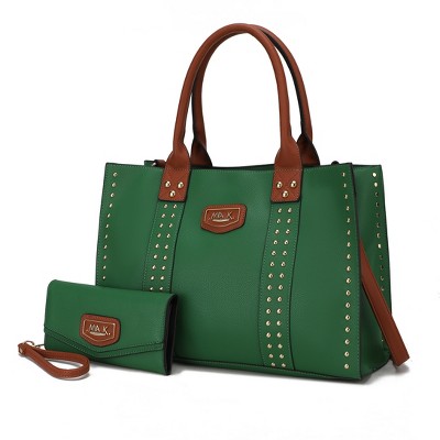 MKF Collection Davina Vegan Leather Women’s Tote Bag with wallet by Mia K