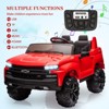 Licensed Chevrolet Silverado Kids Electric Vehicle | 24V 2-Seater Ride-On Toy with Remote Control - 3 of 4