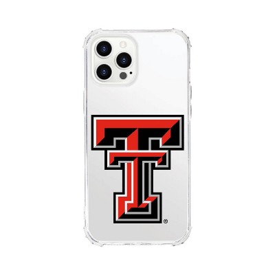 NCAA Texas Tech Red Raiders Clear Tough Edge Phone Case - iPhone 13 Pro