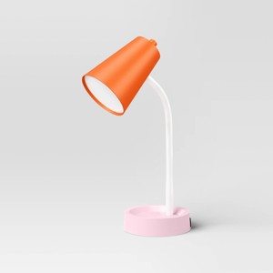 Task Lamp Orange/Pink - Room Essentials™ - 1 of 4