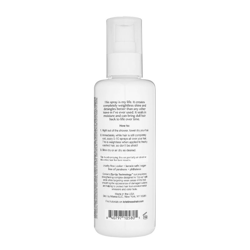 Kristin Ess Weightless Shine Leave In Conditioner Spray for Dry Damaged Hair - 8.45 fl oz, 3 of 12