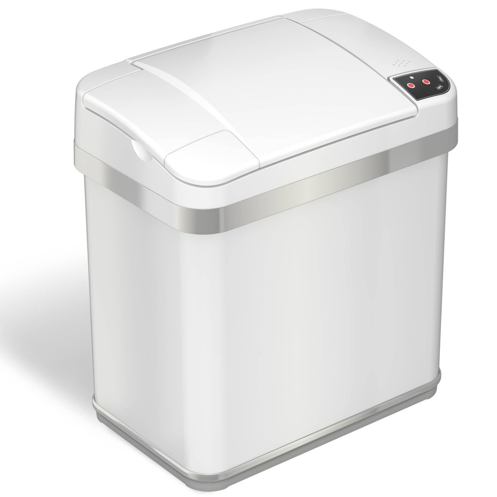 halo Multifunction Home 2.5 Gallon Motion Sensor Trash Can