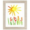 Americanflat 10x12.5 Kids Artwork Picture Frame in Driftwood - Displays 8.5x11 With Mat and 10x12.5 Without Mat - 4 of 4