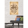 Trends International Brigid Ashwood - Sepia Bee and Rose Framed Wall Poster Prints - 2 of 4