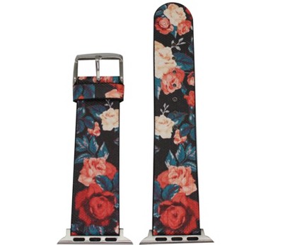 Olivia Pratt Leather Animal Print Apple Watch Band.