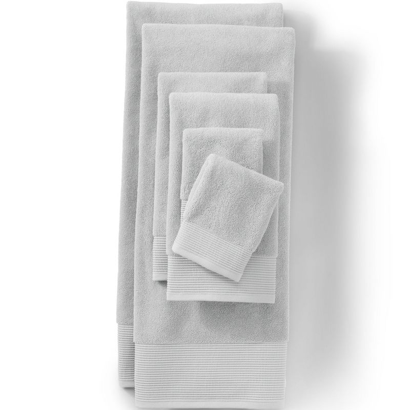 Lands' End Turkish Cotton Spa 6-Piece Towel Set, 2 of 4