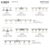 Livex Lighting Neptune 6 - Light Vanity in  Brushed Nickel - 4 of 4